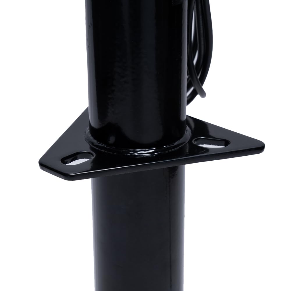 3500LB Heavy-Duty Power Tongue Jack with LED Light for Night Use - Ideal for Campers, RVs, Trailers, Boats & Off-Road Vehicles | Perfect for Nighttime Parking, Loading & Unloading in Low-Light Conditions