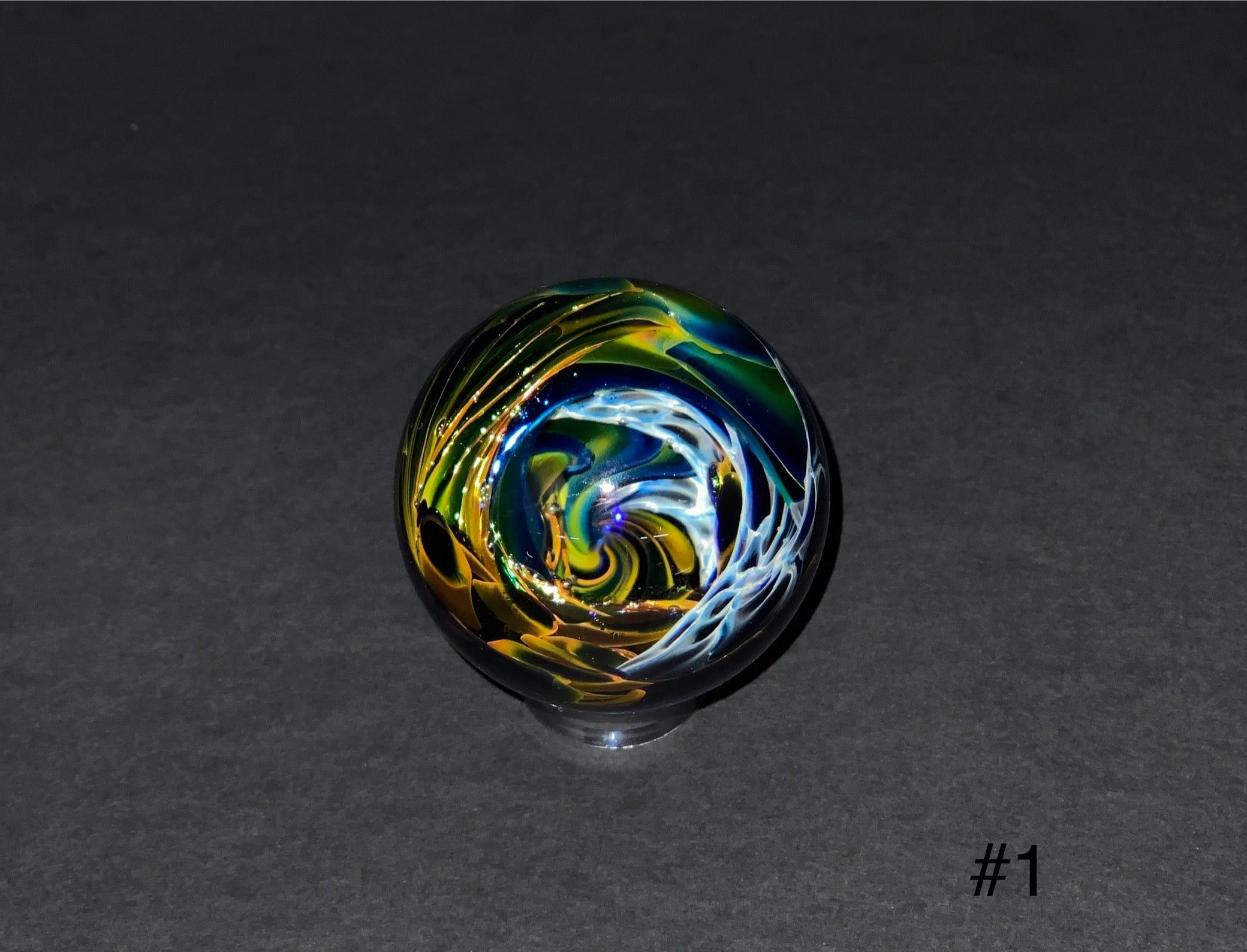 Marble Vortex Meditation Spinner - Stress Relief & Focus Tool for Adults & Kids - Zen Desk Toy for Office, Home & Classroom - Perfect for Anxiety Relief & Mindfulness Practice