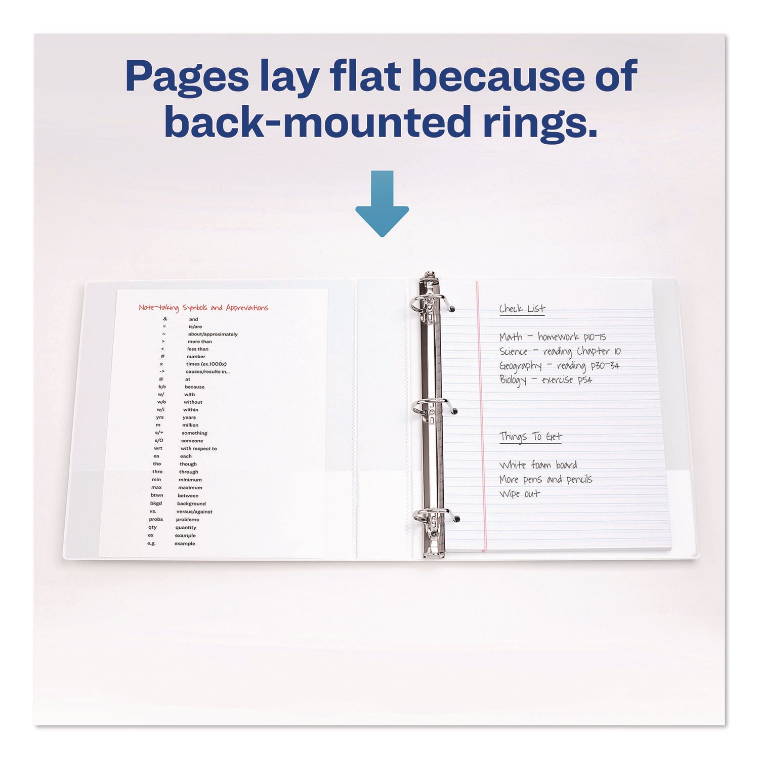 Avery® Durable 3-Ring Binder with DuraHinge™ Technology, 1