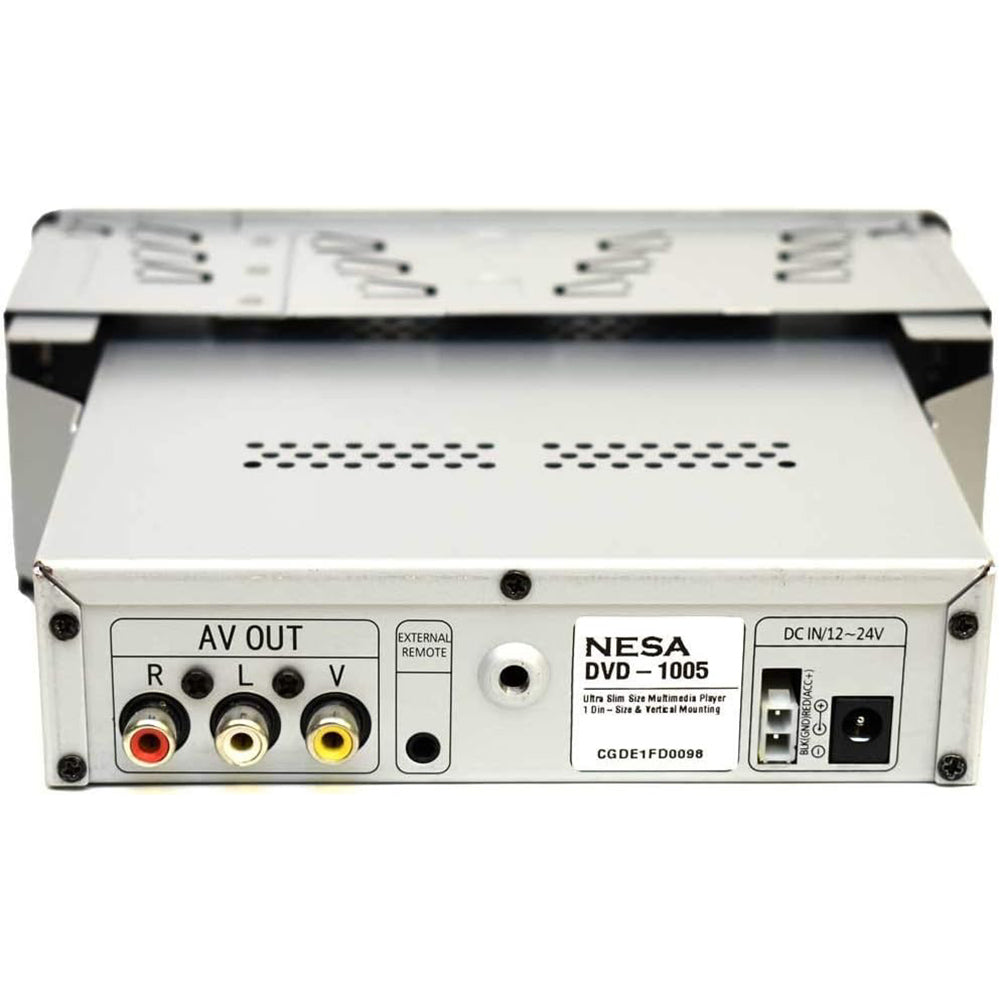 NESA DVD 1005 Single DIN In-Dash Car DVD Player with USB Port - Perfect for Road Trips & Family Travel Entertainment