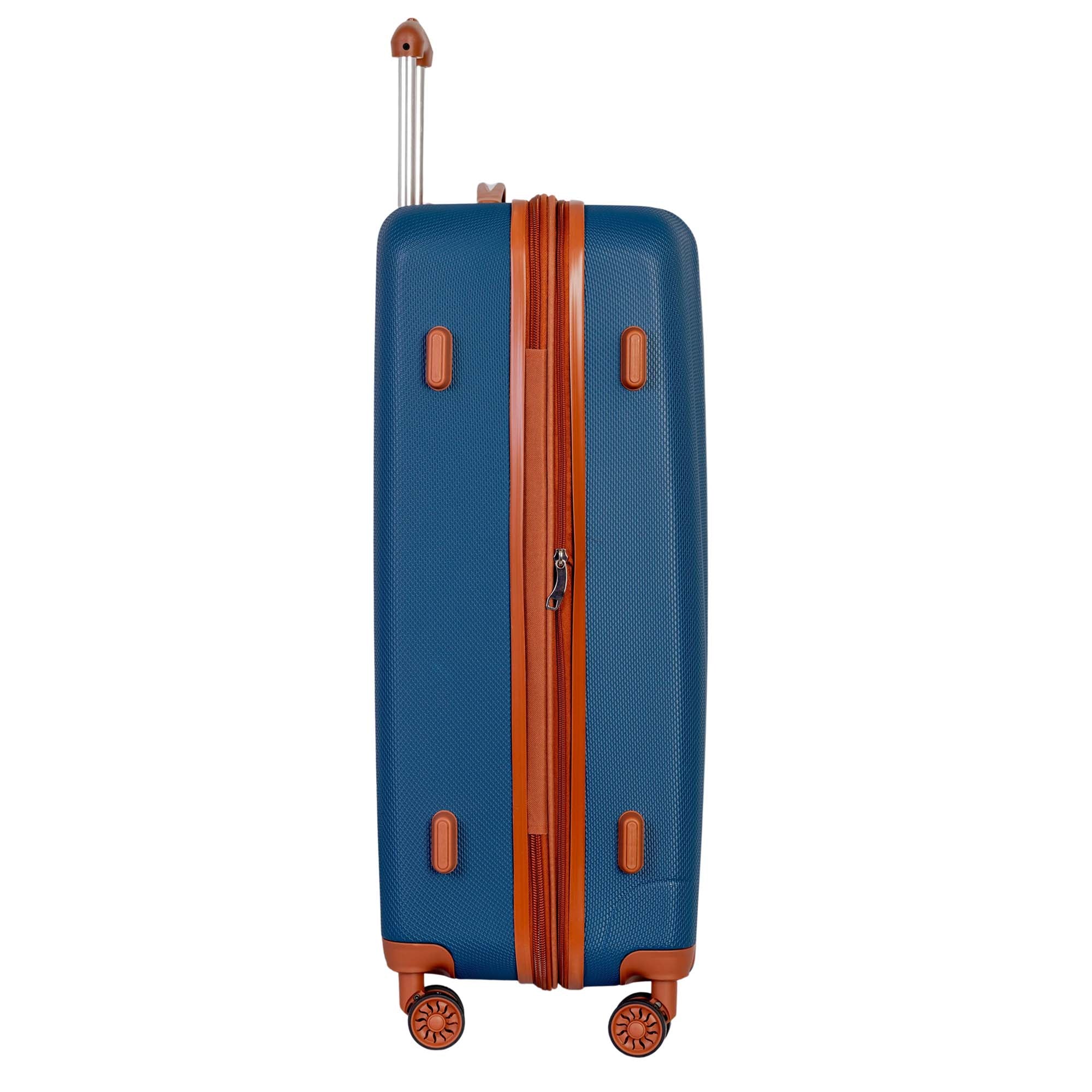 Explorer First Class Expandable Large Luggage - 28 Inch Checked Suitcase with Spinner Wheels for International Travel, Business Trips & Family Vacations