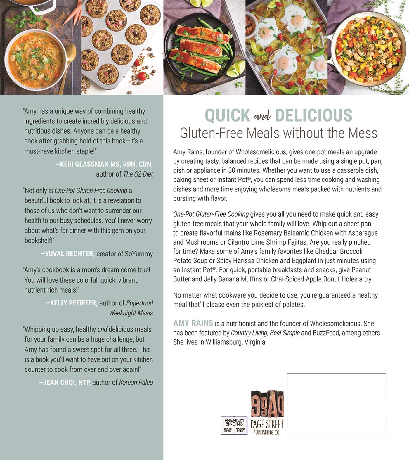Gluten-Free One-Pot Meals Cookbook: Quick & Easy 30-Minute Recipes for Busy Families | Perfect for Weeknight Dinners & Healthy Meal Prep