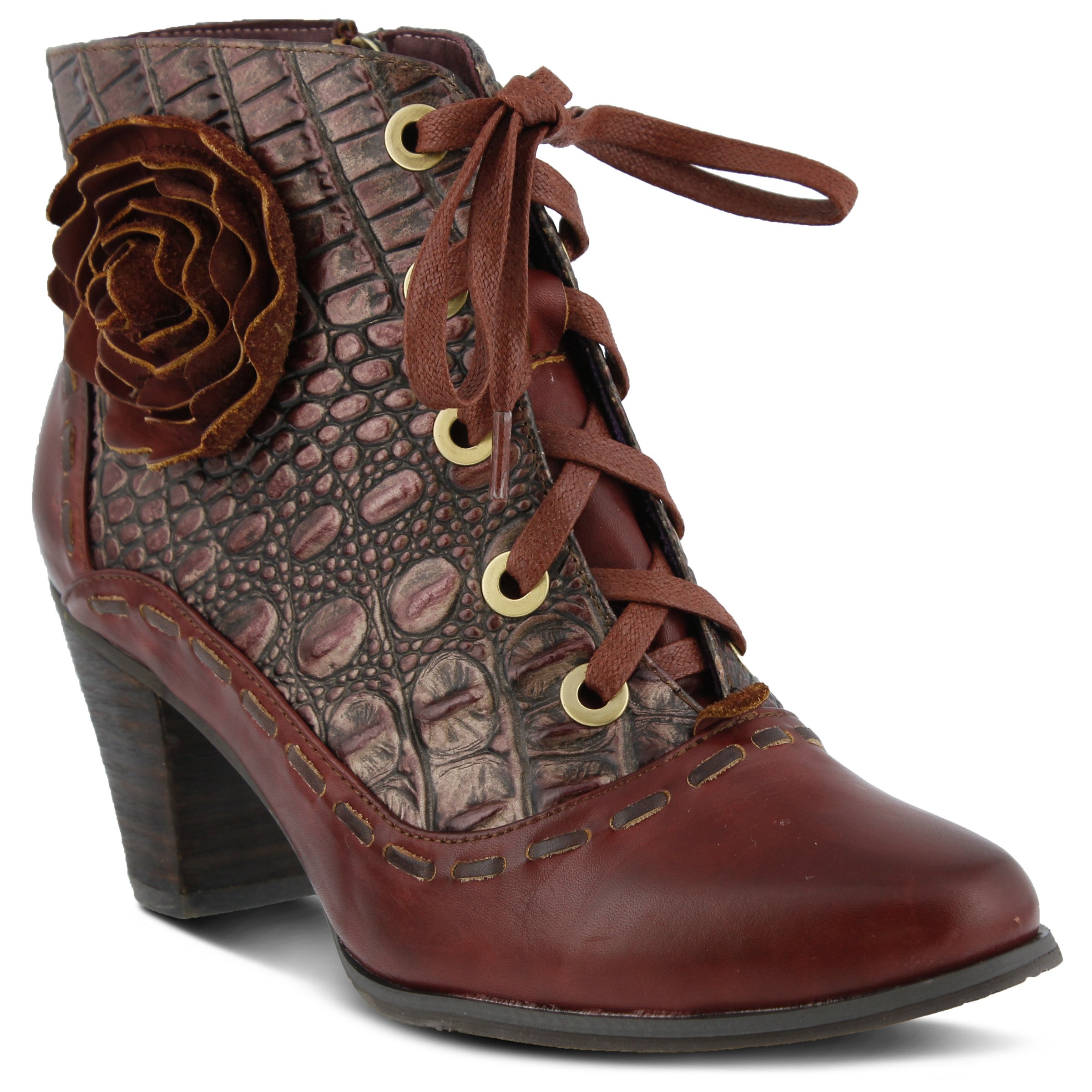 Spring Step L'Artiste Women's Sufi Boot - Comfortable Ankle Booties for Women, Fashion Leather Boots with Side Zipper - Perfect for Casual Outfits, Office Wear & Fall Fashion