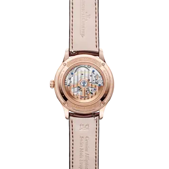 Jaeger-LeCoultre Master Control Calendar 18K Rose Gold Men's Luxury Watch - Perfect for Business, Formal Events & Collectors