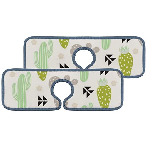 Cactus Green Mint Cacti White