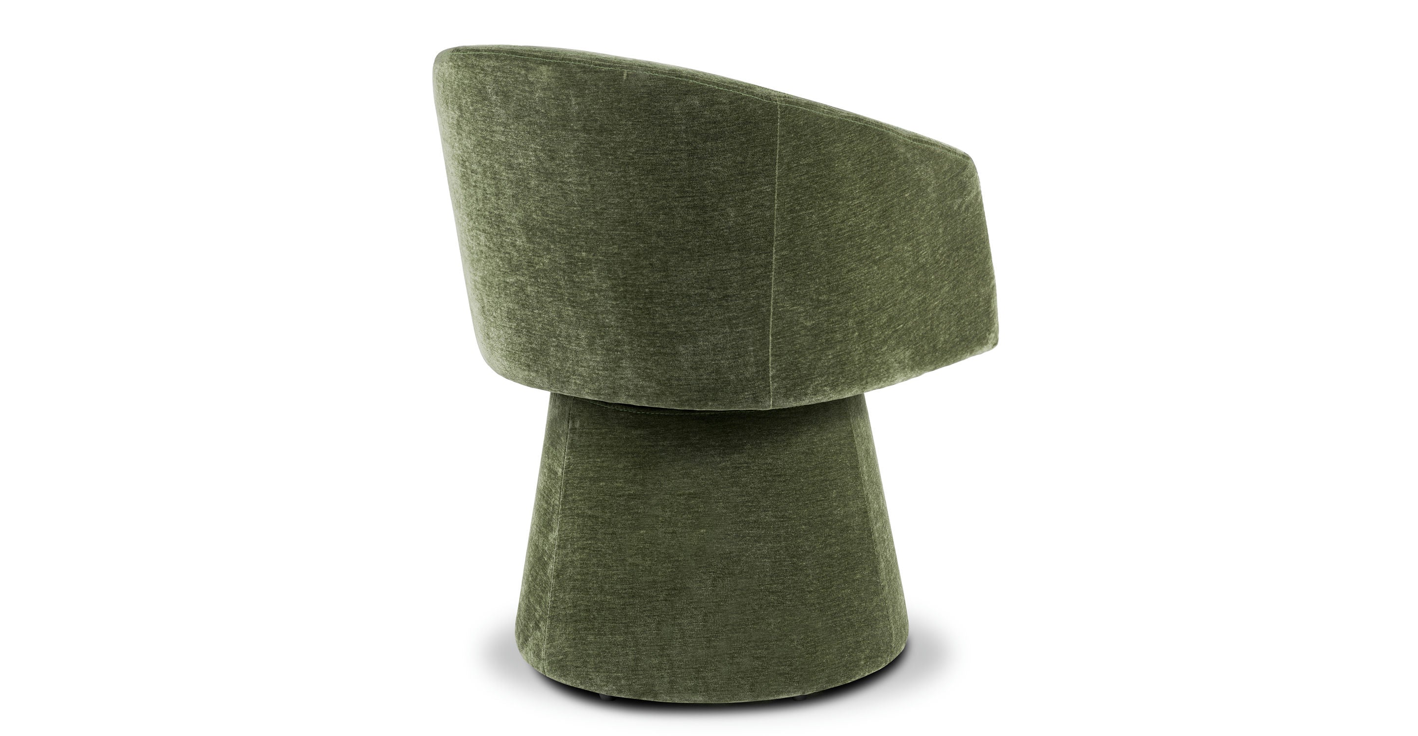 Malone Swivel Dining Chair - Modern 360° Rotating Kitchen Chair with Padded Seat - Perfect for Dining Room, Kitchen, Office & Small Spaces