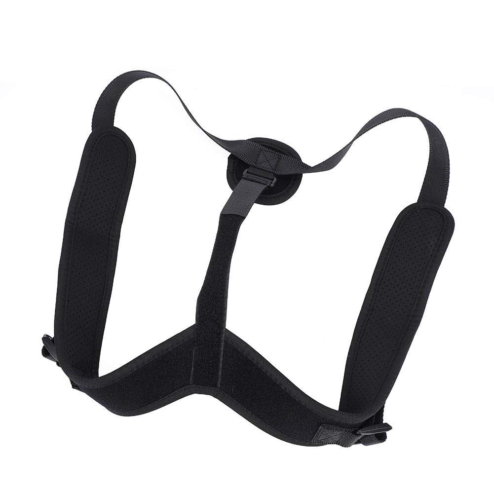Upper Back Brace for Pain Relief - Lightweight Posture Corrector & Neck Support - 3D Ergonomic Design for Comfort - Ideal for Office Work, Driving & Daily Activities
