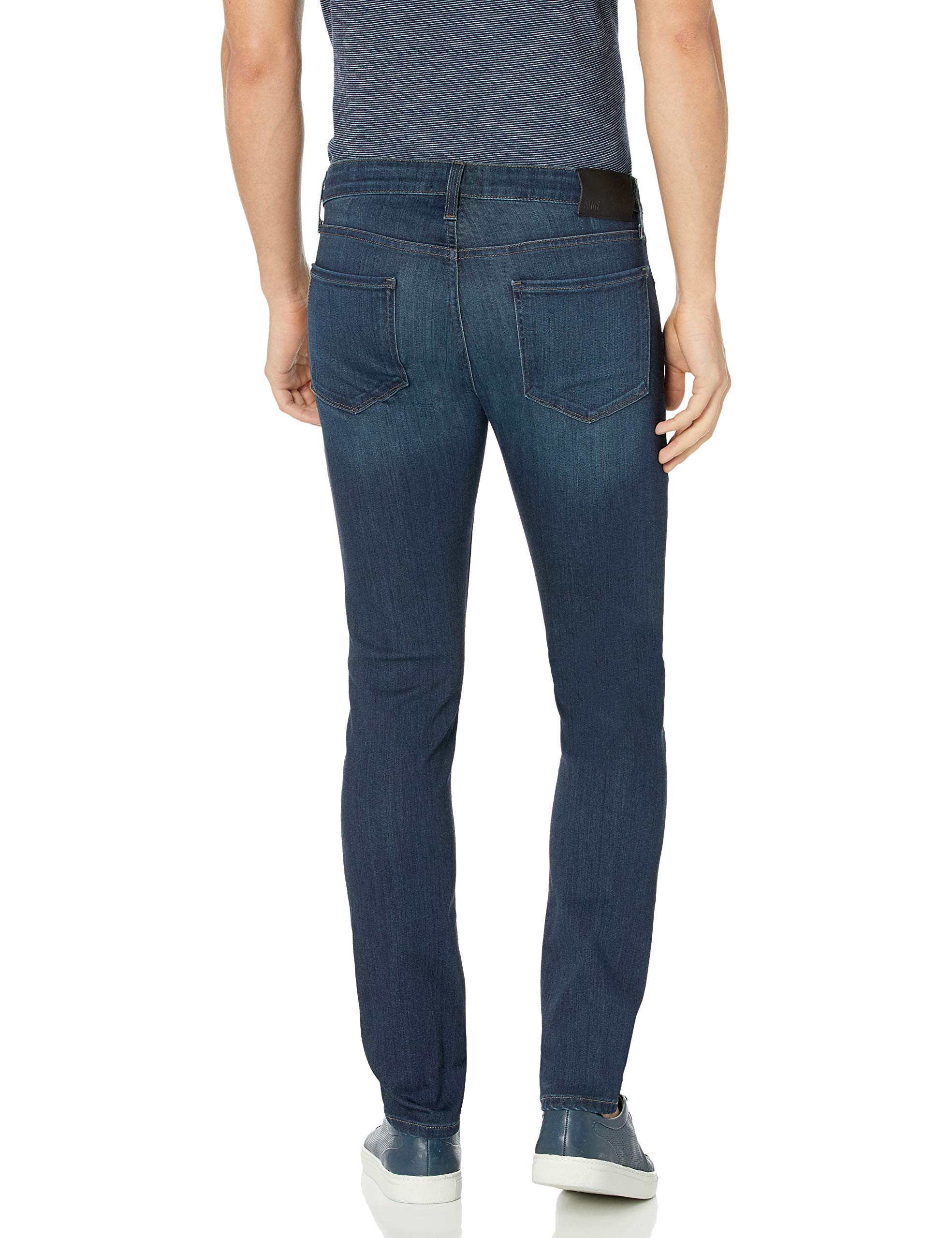 PAIGE Men's Croft Transcend Super Skinny Fit Stretch Denim Jeans | Slim Tapered Ankle-Length Pants for Casual & Night Out | Comfortable Skinny Fit for Everyday Wear