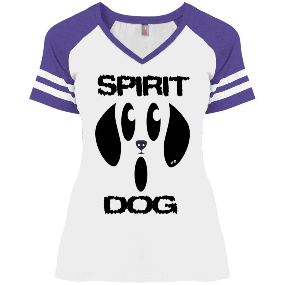 White/Heather Purple