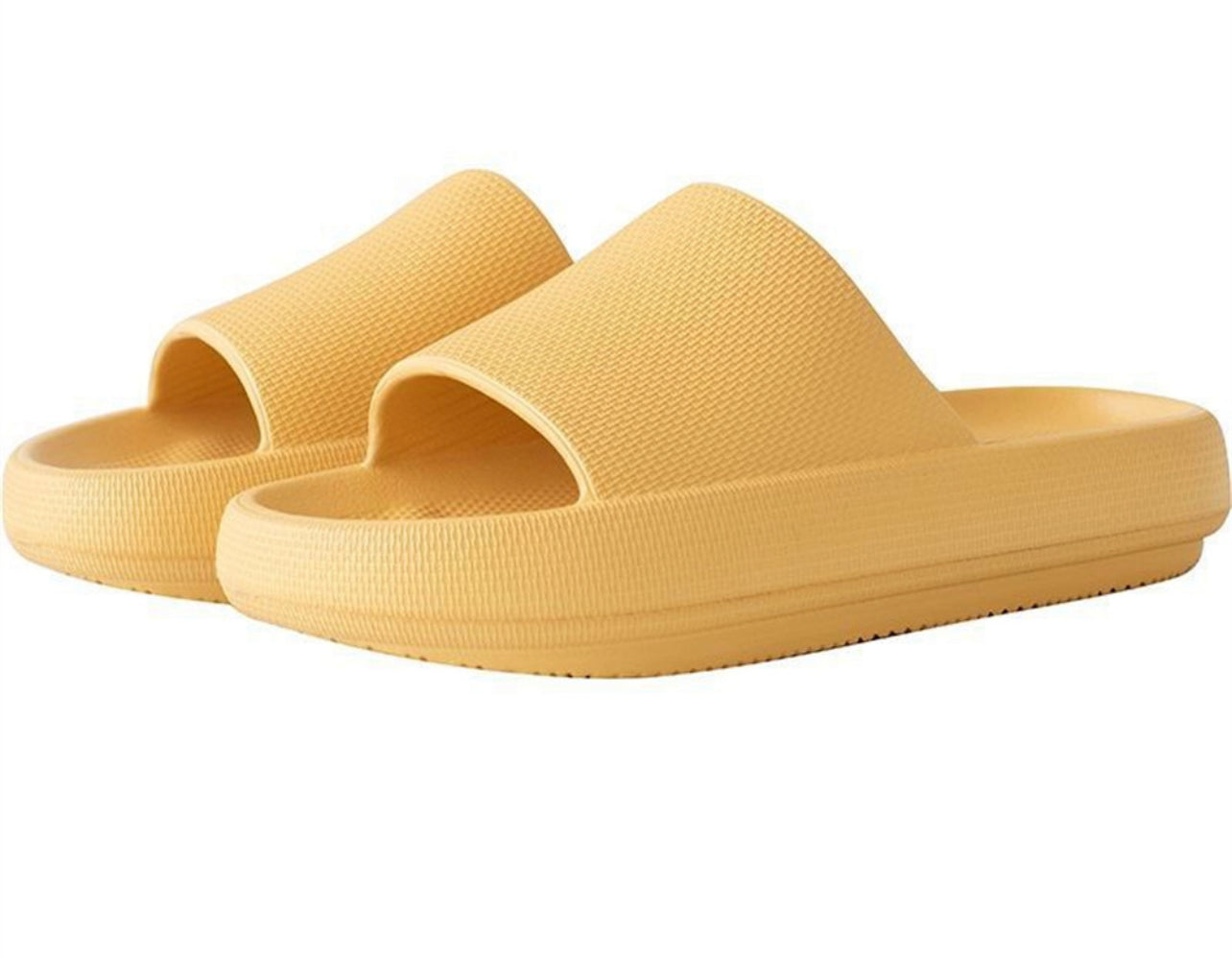 Comfortable Cloud Slides for Women & Men - Soft Memory Foam Slippers - $18 - Perfect for Home, Beach, and Travel