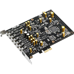 ASUS XONAR AE 7.1 Channel Sound Card - High-Fidelity PCIe Audio for Gaming, Music & Home Theater - Perfect for PC Gamers & Audiophiles