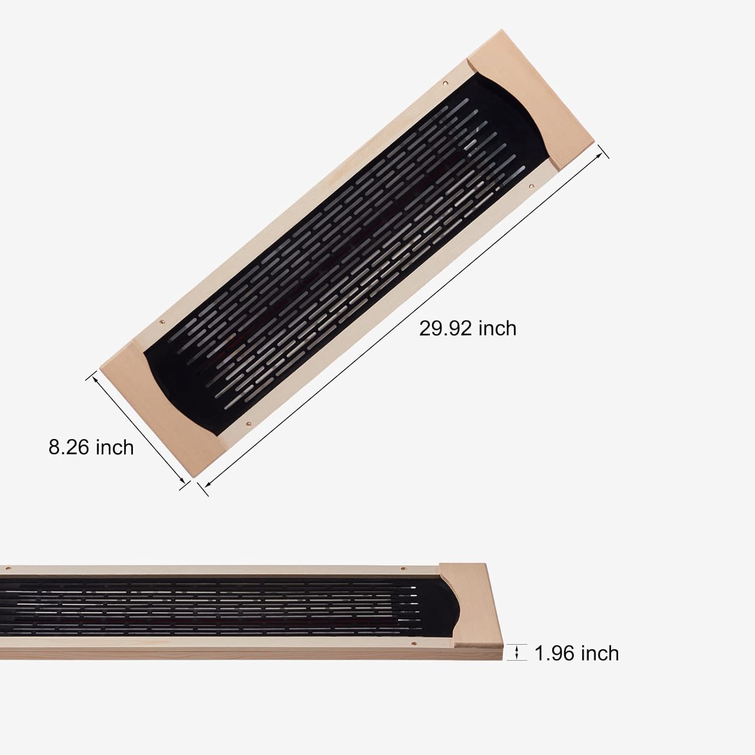 Far Infrared Carbon Fiber Red Light Heater Tube - 110V Sauna Heater for Indoor/Outdoor Wooden Saunas | Infrared Heating Element & Sauna Accessories | Perfect for Home Spa, Wellness Therapy & Relaxation