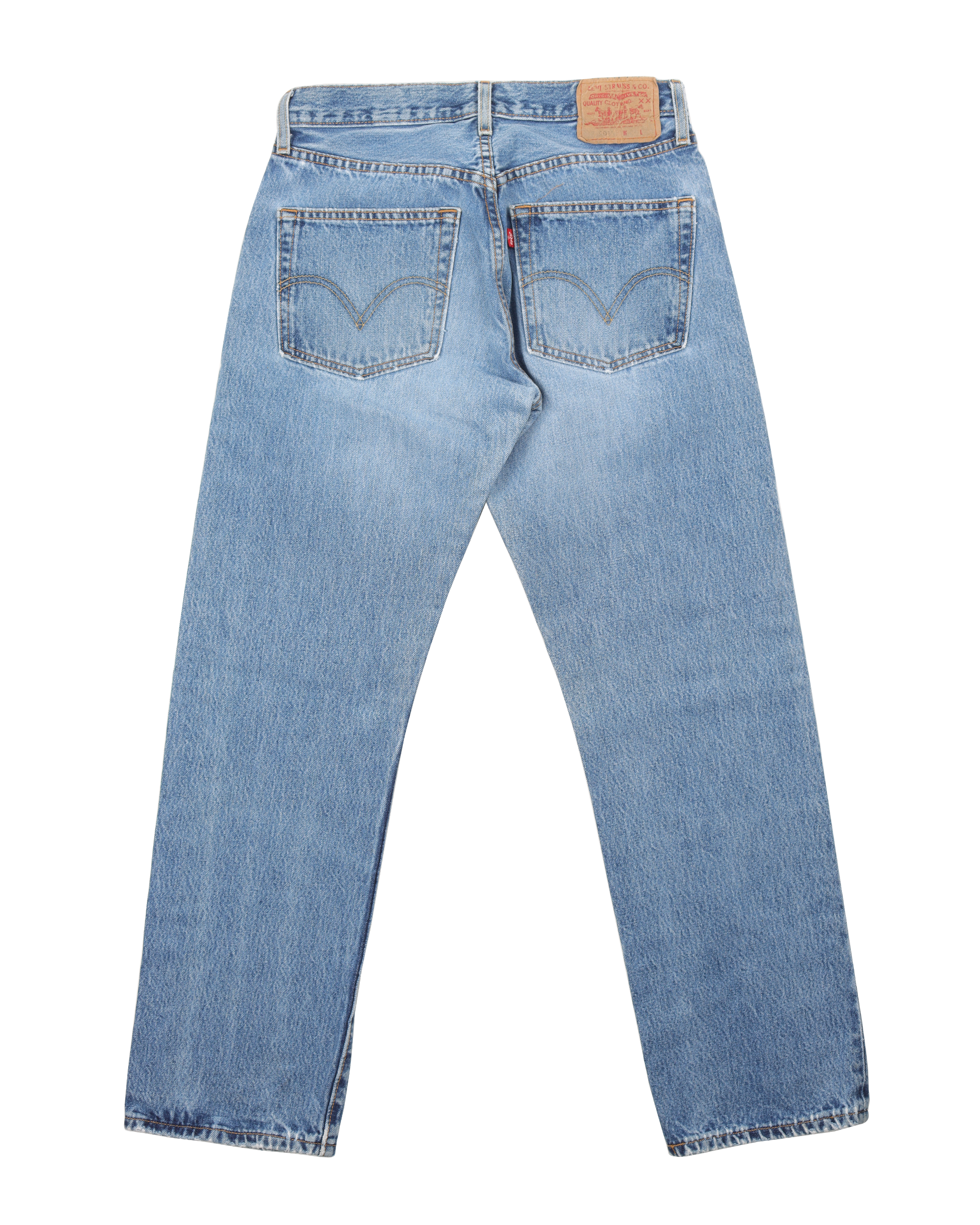 Vintage 1990's Levi's 501 Original Fit Men's Jeans - Classic Blue Denim Pants for Casual Wear & Retro Fashion