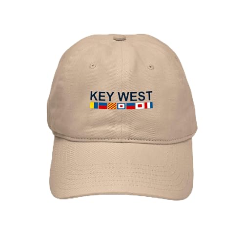 Khaki - Key West Nautical Flags. Cap
