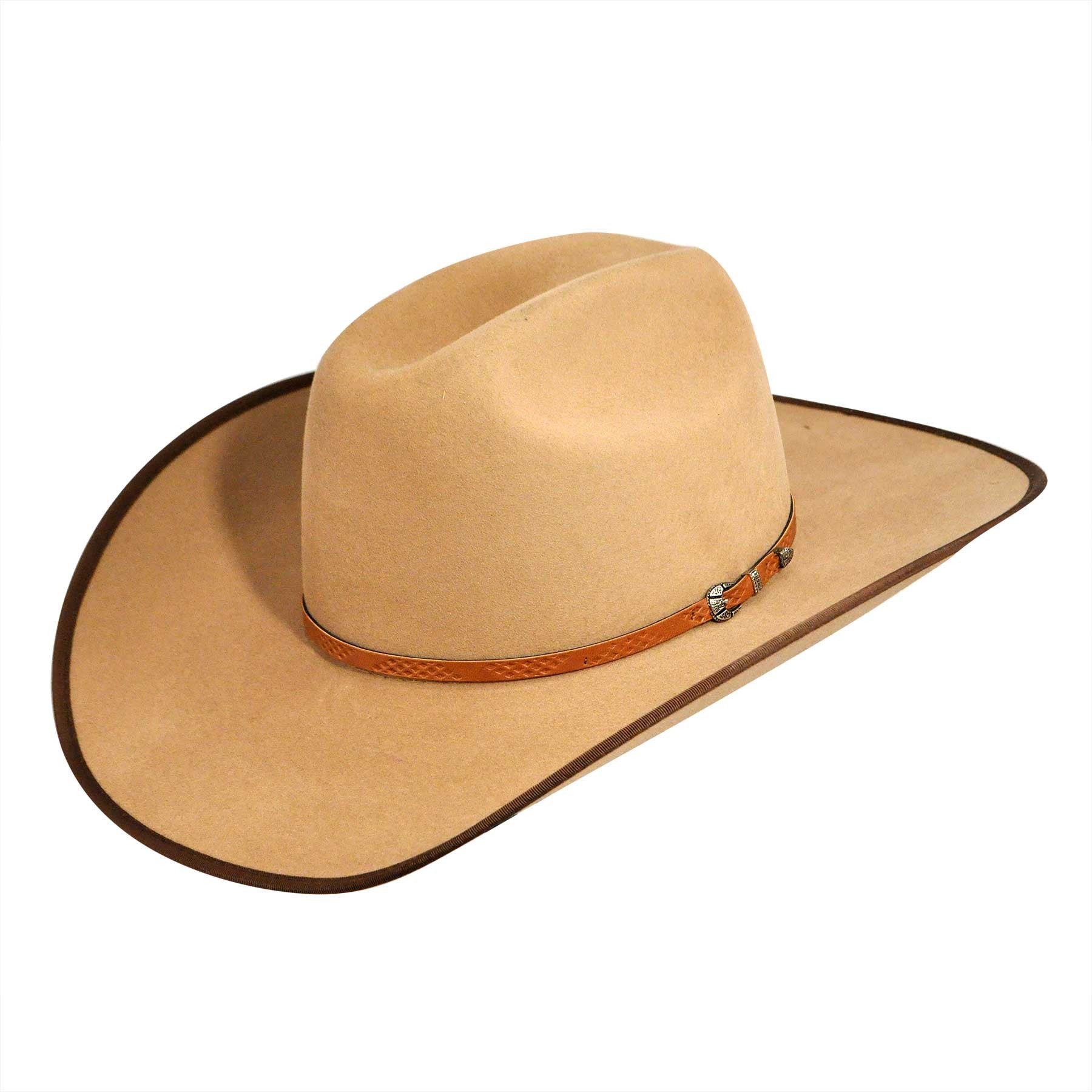 Bailey Western Buckshot 2X Wool Cowboy Hat for Men - Genuine Wool Felt Cowboy Hat with 4
