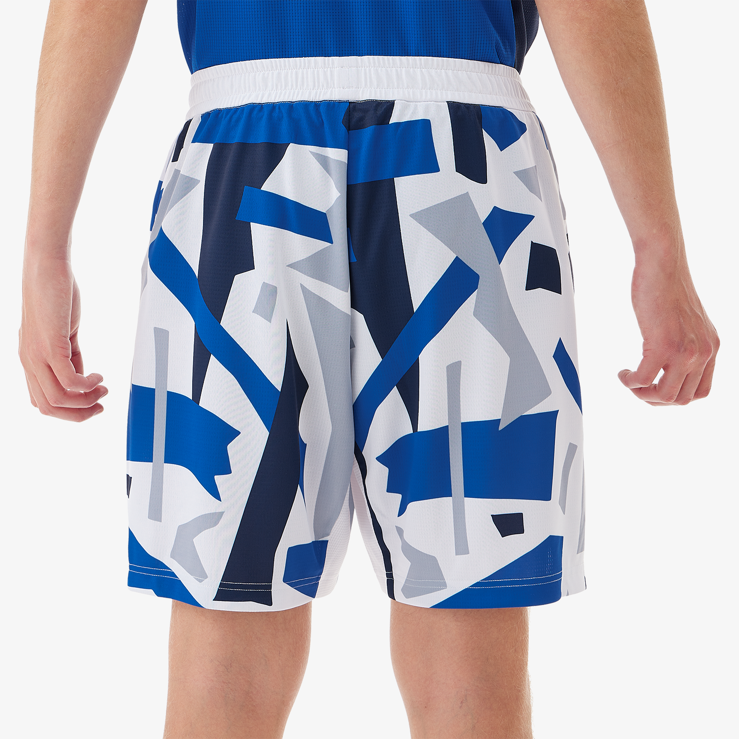 Yonex Men's Knit Shorts 15203 - White | Comfortable & Breathable Athletic Shorts for Tennis, Running & Gym Workouts