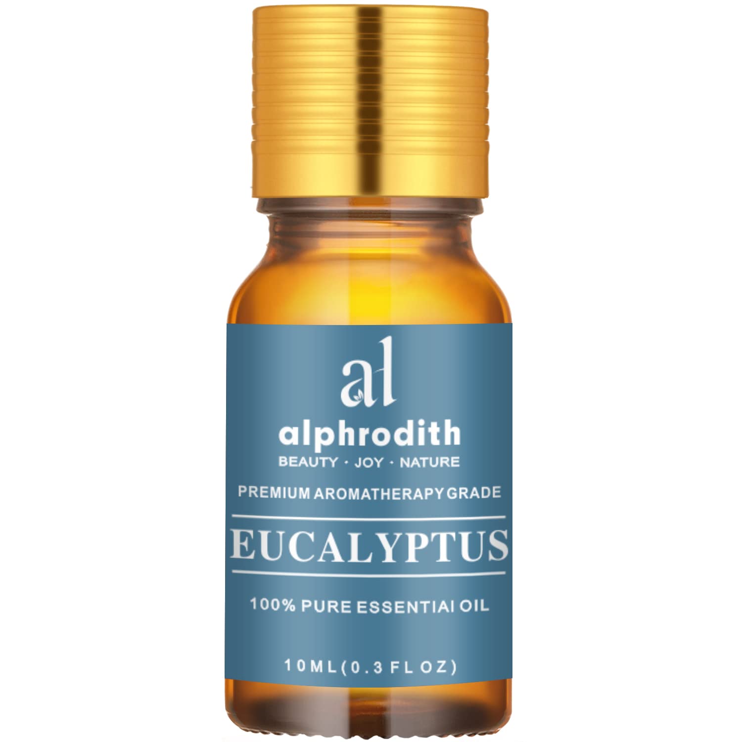Pure Eucalyptus Essential Oil for Diffusers - 100% Undiluted Aromatherapy Oil for Skin Care, Hair & Perfume | Uplifts Mood & Enhances Focus | Perfect for Massage, Bath & Relaxation (10ml)
