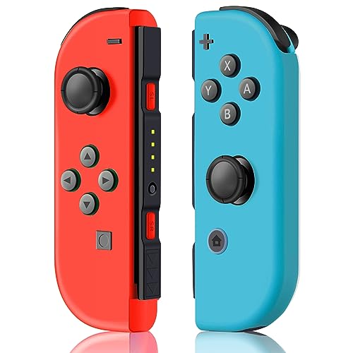 Wireless Controller for Nintendo Switch/Switch Lite/Switch OLED - Dual Vibration, Motion Control, Screenshot & Wake-up Function - Compatible with All Switch Models - Perfect for Gaming at Home or On-the-Go