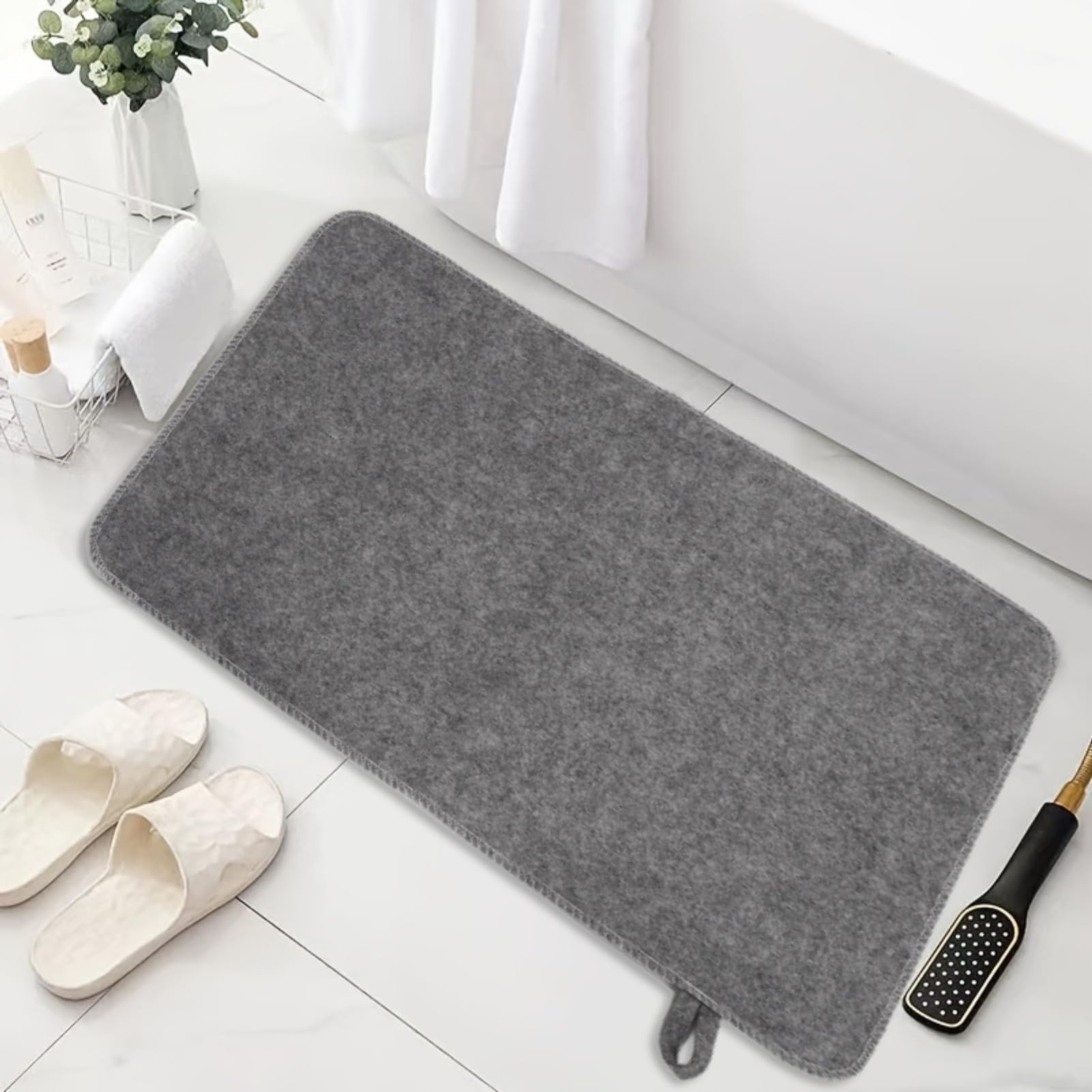 Premium Felt Sauna Cushion - Insulation Mat for Sauna & Spa with Superior Water Absorption - Sauna Bath House & Shower Room Accessories - Perfect for Home Saunas, Steam Rooms, and Relaxation Therapy