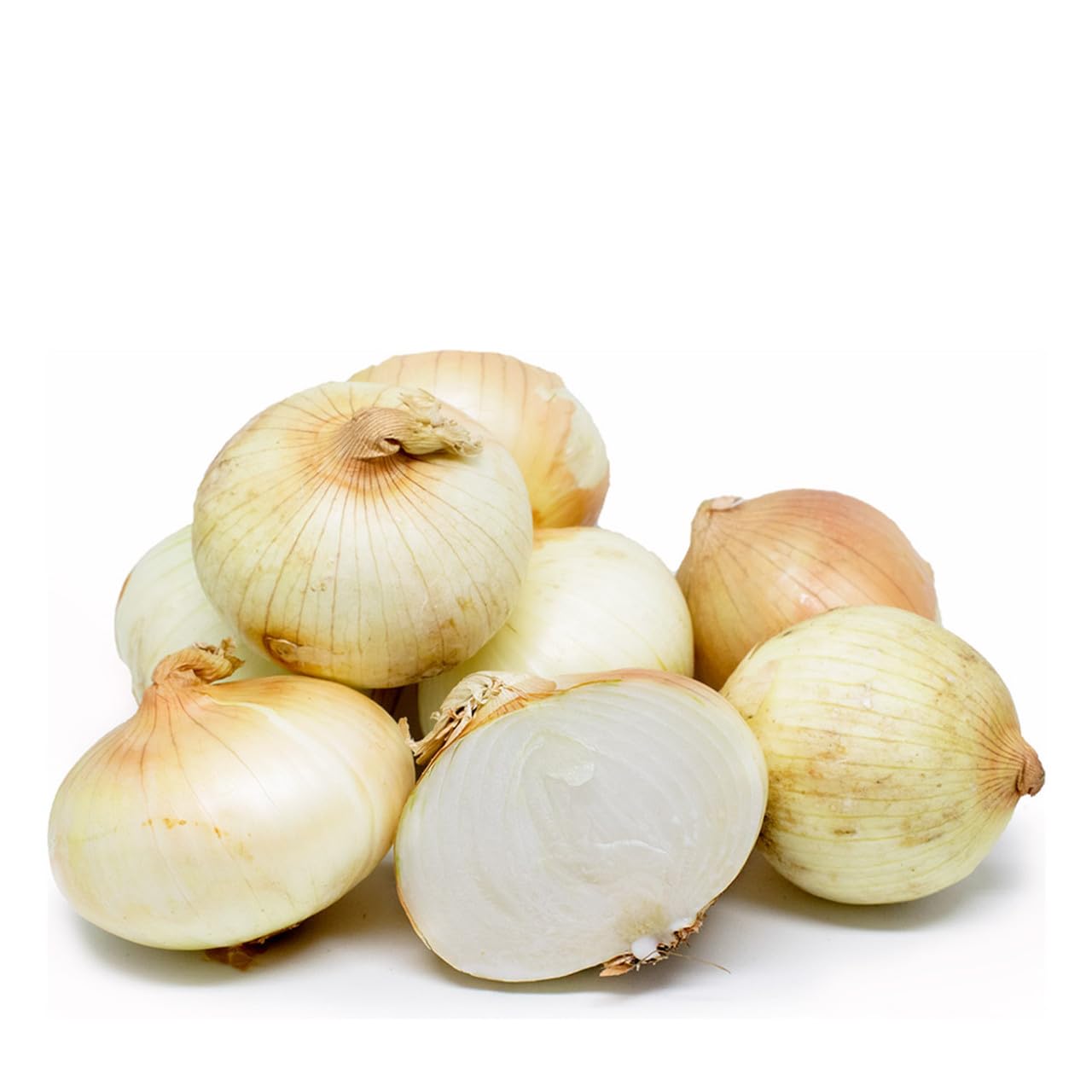 Fresh Sweet Vidalia Onions - USA Grown, Non-GMO, 5lb Bulk Bag - Perfect for Salads, Soups, and Healthy Cooking