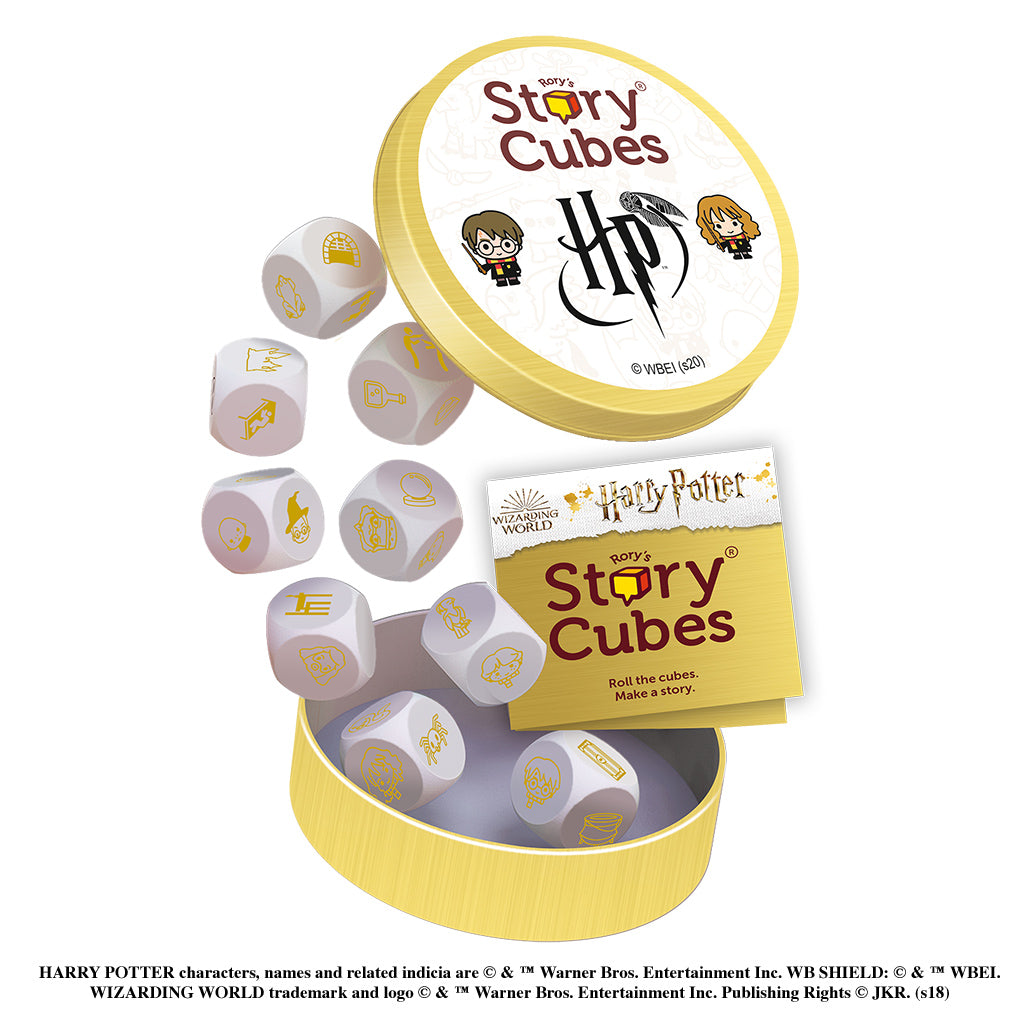 Rory's Story Cubes Harry Potter Core Set - Creative Storytelling Game for Kids & Adults - Perfect for Family Game Night & Classroom Activities