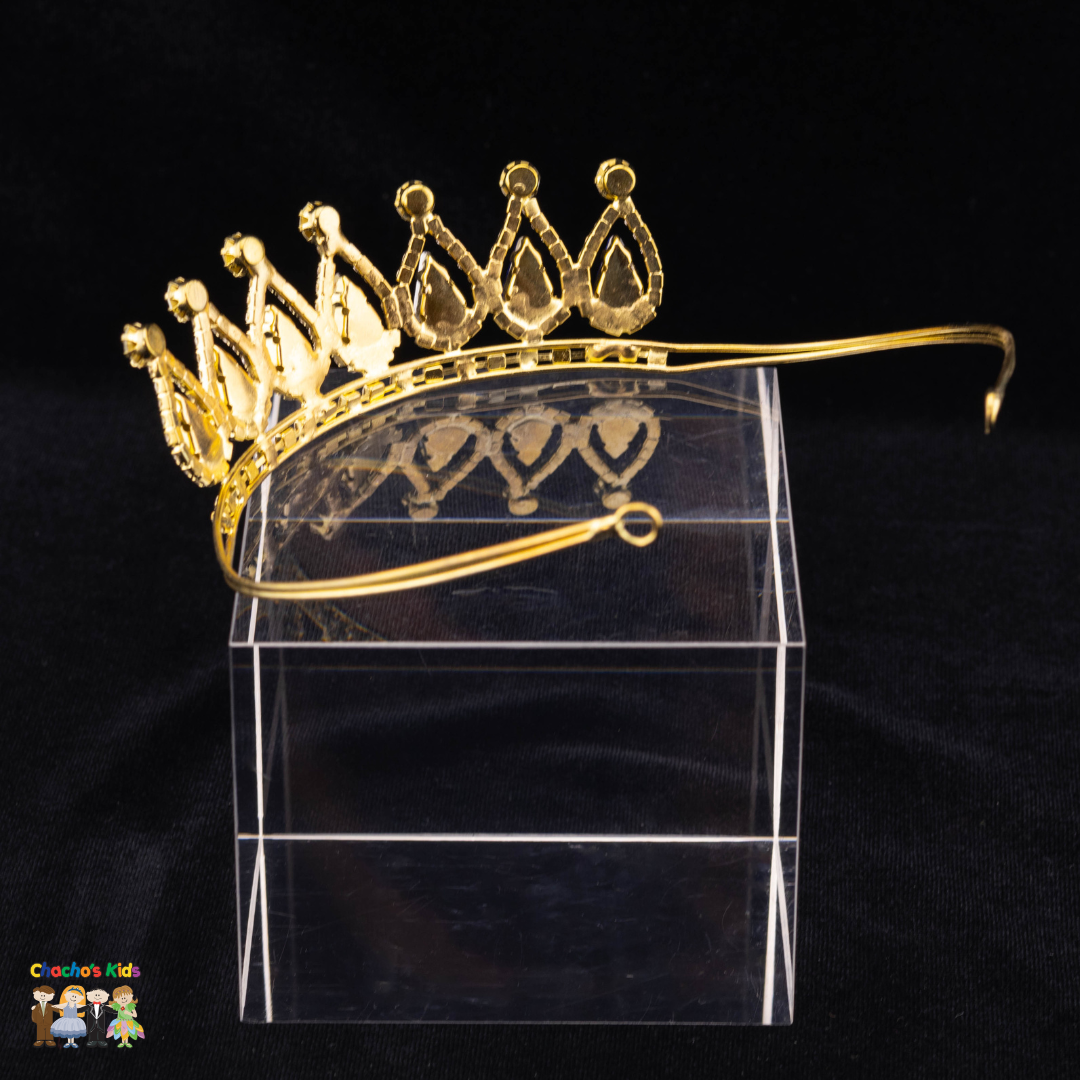 Girls Princess Tiara Crown for Kids - Sparkling Birthday Party Accessory, Dress Up Play, Halloween Costume, Photo Prop (TR 796)