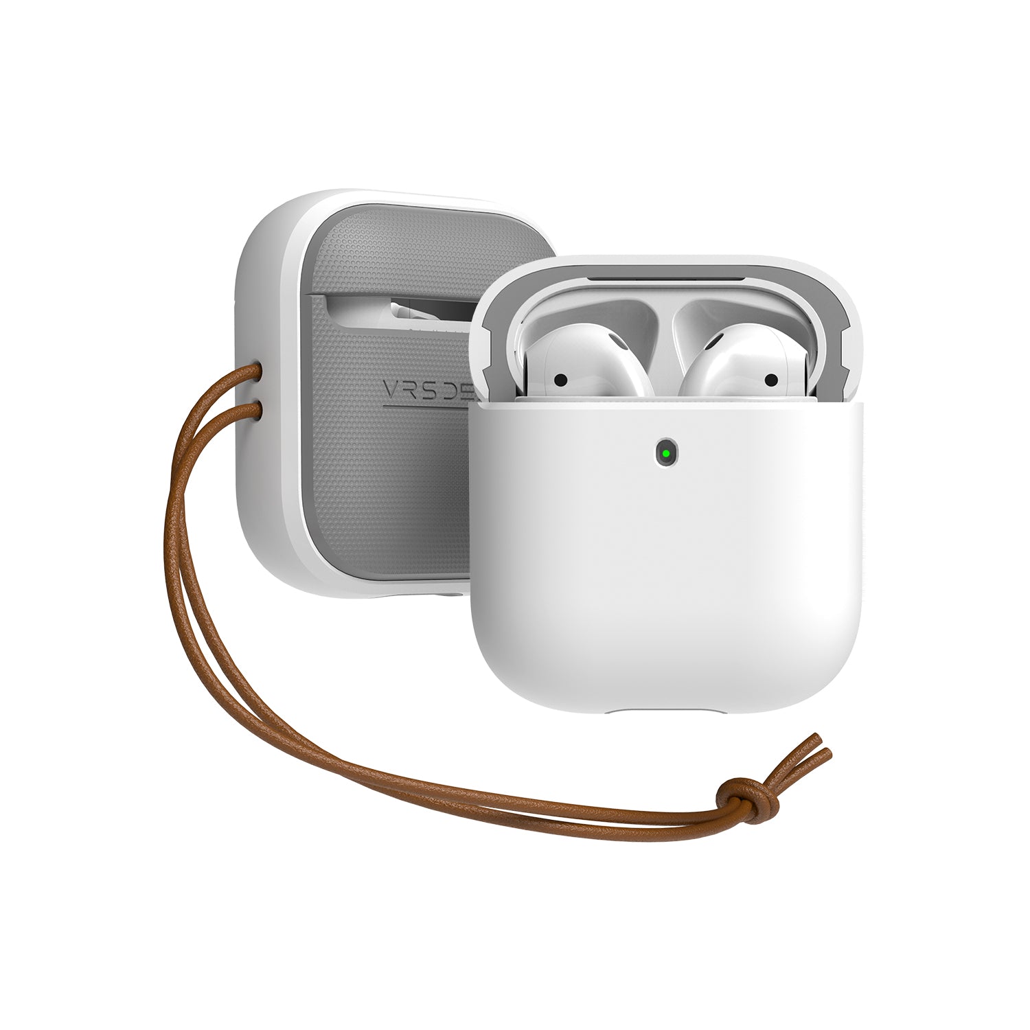 Premium AirPods 1 & 2 Protective Case - Slim Fit Shockproof Cover with Precise Cutouts - Perfect for Gym, Travel & Daily Use