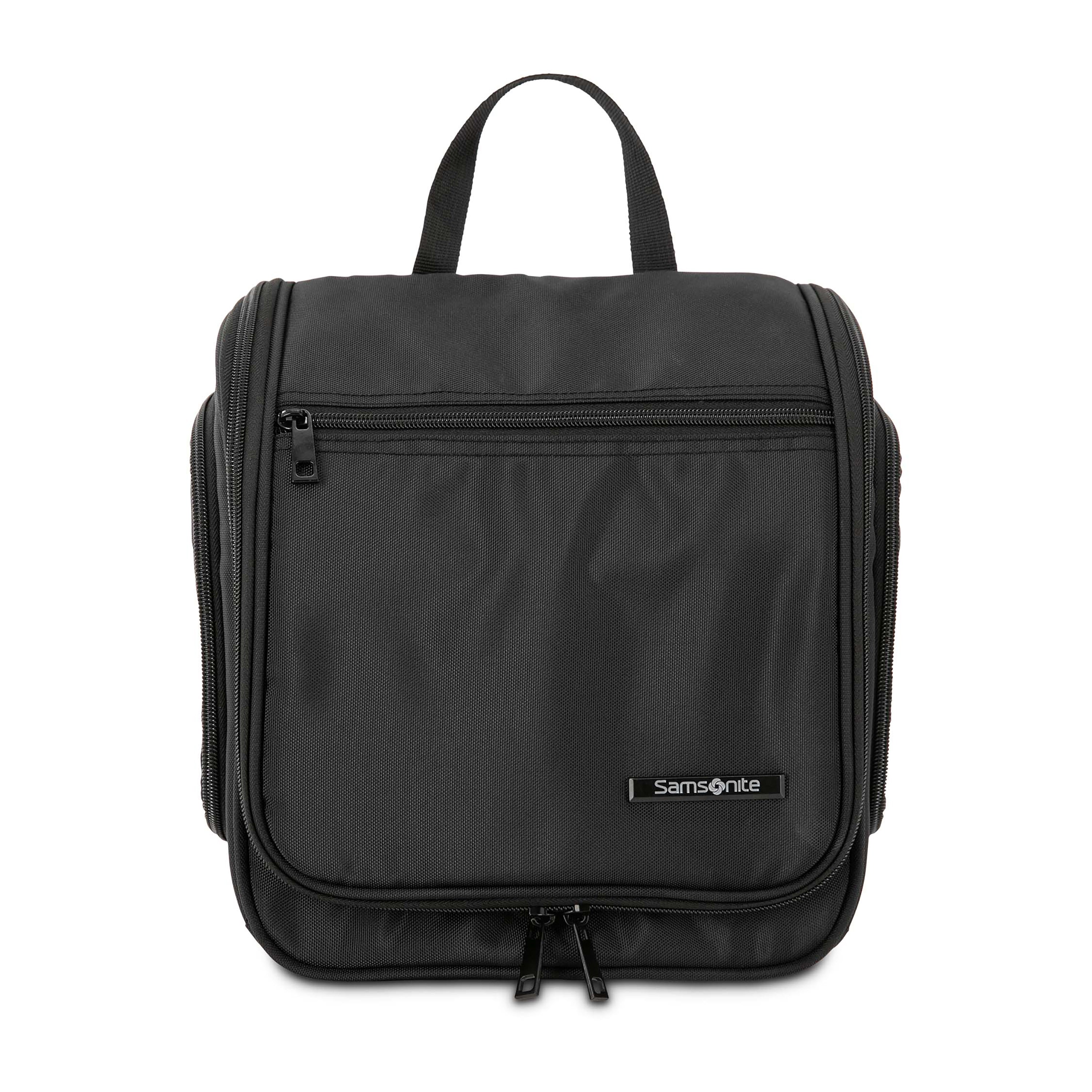 Samsonite Companion Hanging Travel Toiletry Bag – Water-Resistant & Lightweight for Men & Women – Perfect for Airplane, Gym, and Business Trips