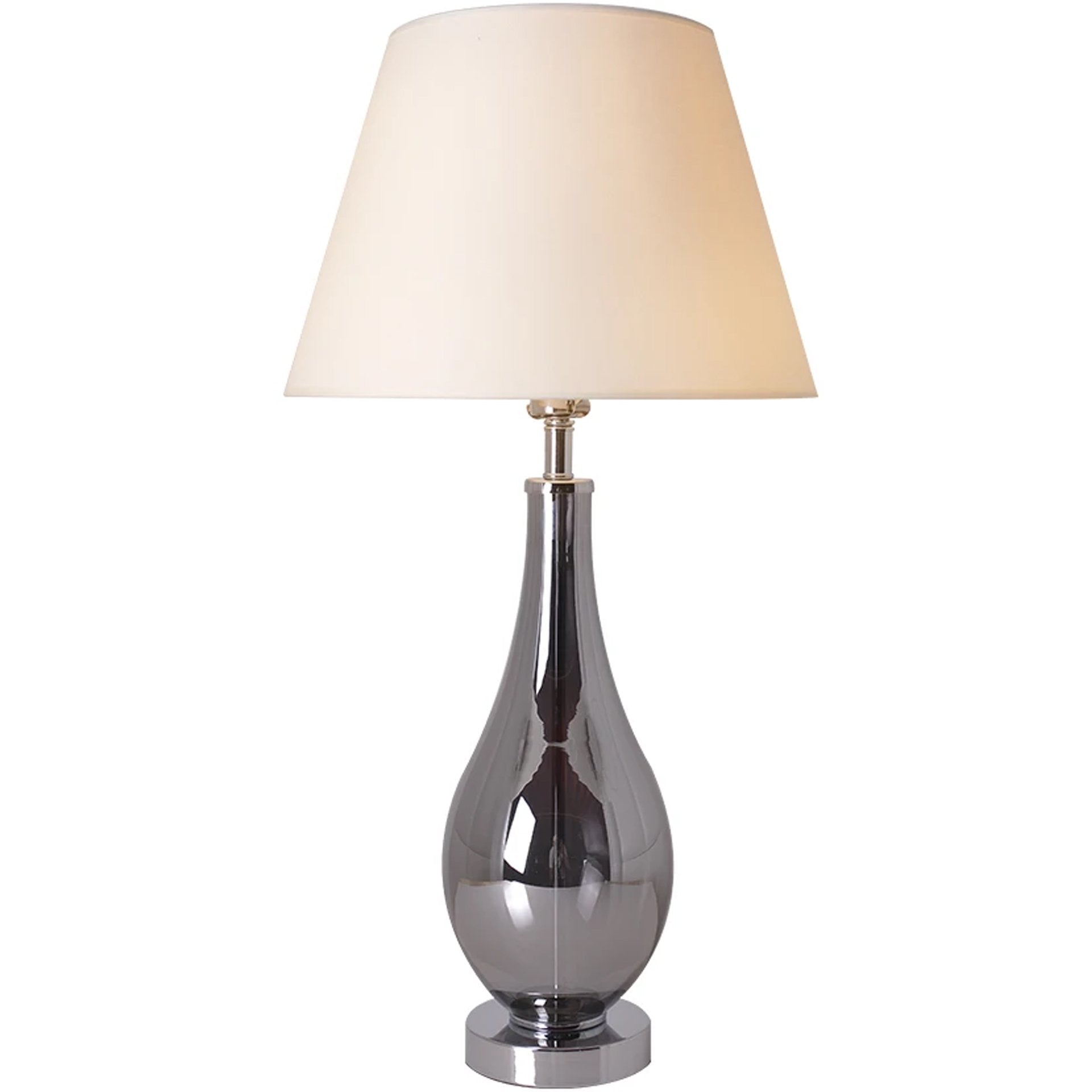 Tulip Ombre Droplet Glass Table Lamp - 28 Inch Modern Home Decor Lighting for Living Room, Bedroom & Office