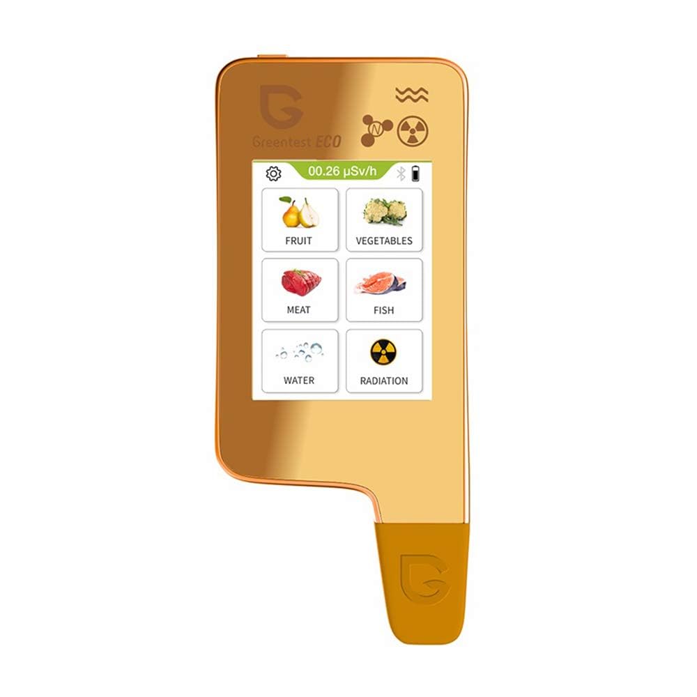 **Greentest ECO5+ Nitrate Tester for Fish, Fruits, Vegetables & Meat – TDS Water Tester, Radiation Meter & Geiger Counter – Home Health Food Safety Detector for Kitchen, Travel & Emergency Preparedness**
