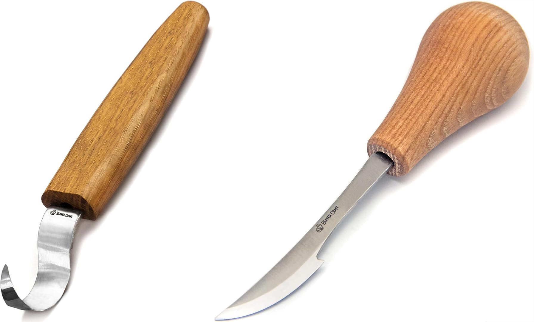 BeaverCraft SK1 Wood Carving Kit - Professional Whittling Tools Set for Beginners & Experts - Perfect for DIY Woodworking, Spoon Carving & Craft Projects
