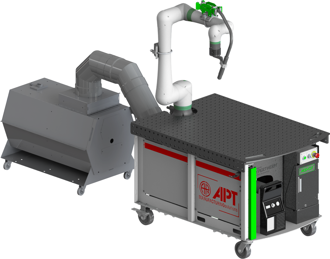 APT Modular Welding Cell - Portable Welding Station for Metal Fabrication | Industrial & DIY Metalworking Projects | Workshop & Construction Site Use