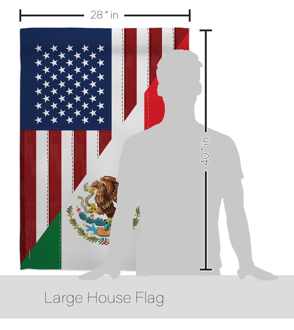 Mexico Friendship House Flag Set 28