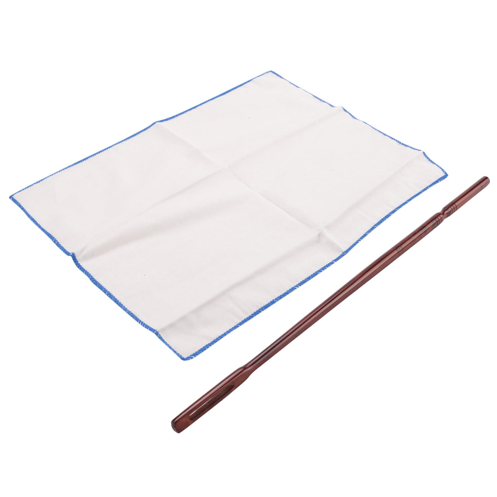 Wooden Flute Cleaning Kit with Rod & Cloth | Flute Care Accessories for Musicians