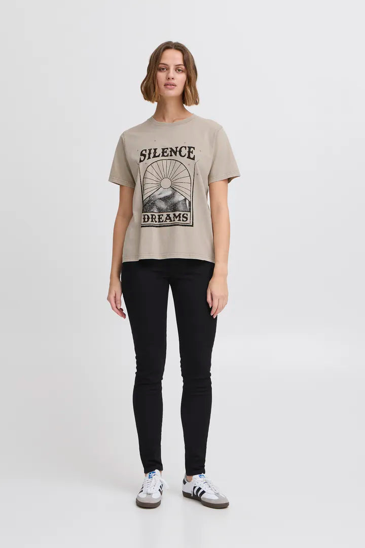 Comfortable Nari String T-Shirt for Women - Soft & Stylish Casual Wear - Perfect for Everyday Outfits, Lounge Wear & Summer Fashion