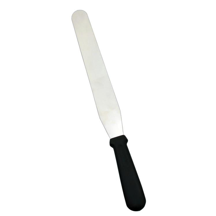 Nella 8-Inch Cake Spatula with Comfortable Plastic Handle - Perfect for Cake Decorating, Frosting, and Baking Essentials