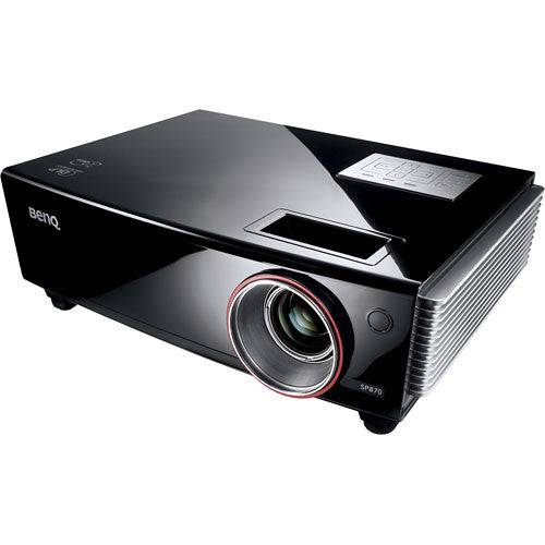 BenQ SP870 Ultra HD 4K Projector Bundle with Screen & Mount - Home Theater, Office Presentations & Outdoor Movie Nights