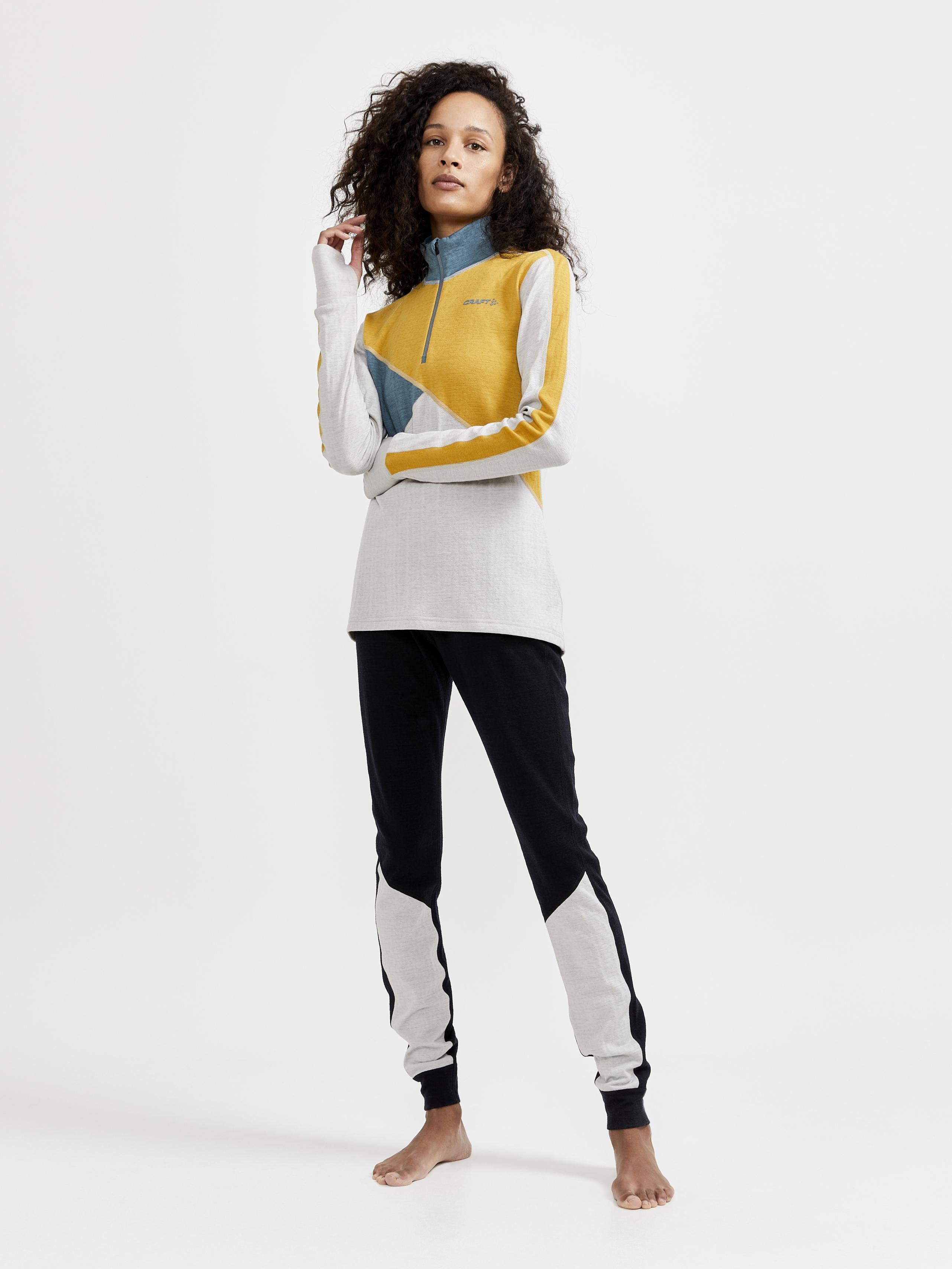 Women's ADV Nordic Wool Baselayer - Thermal Underwear for Cold Weather Hiking, Skiing & Outdoor Activities