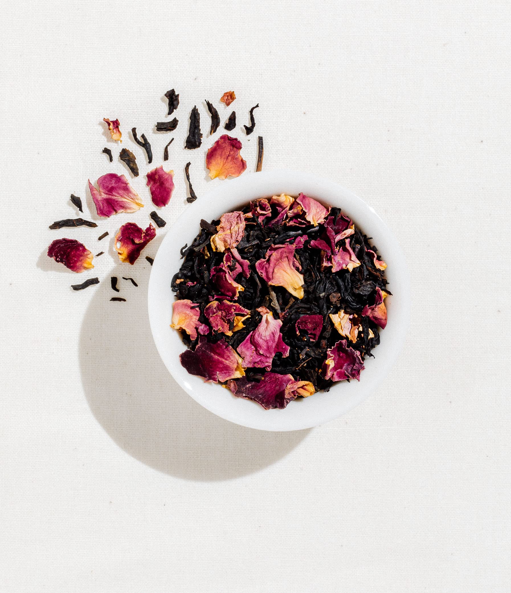 Premium Rose Black Tea Sampler Box - 12 Count | Organic Loose Leaf Tea for Afternoon Tea & Relaxation | Perfect Gift for Tea Lovers