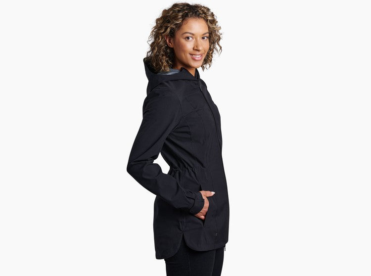 Kuhl Stretch Voyagr Jacket for Women - Lightweight, Water-Resistant Travel & Hiking Jacket - Perfect for Outdoor Adventures, Camping & Everyday Wear