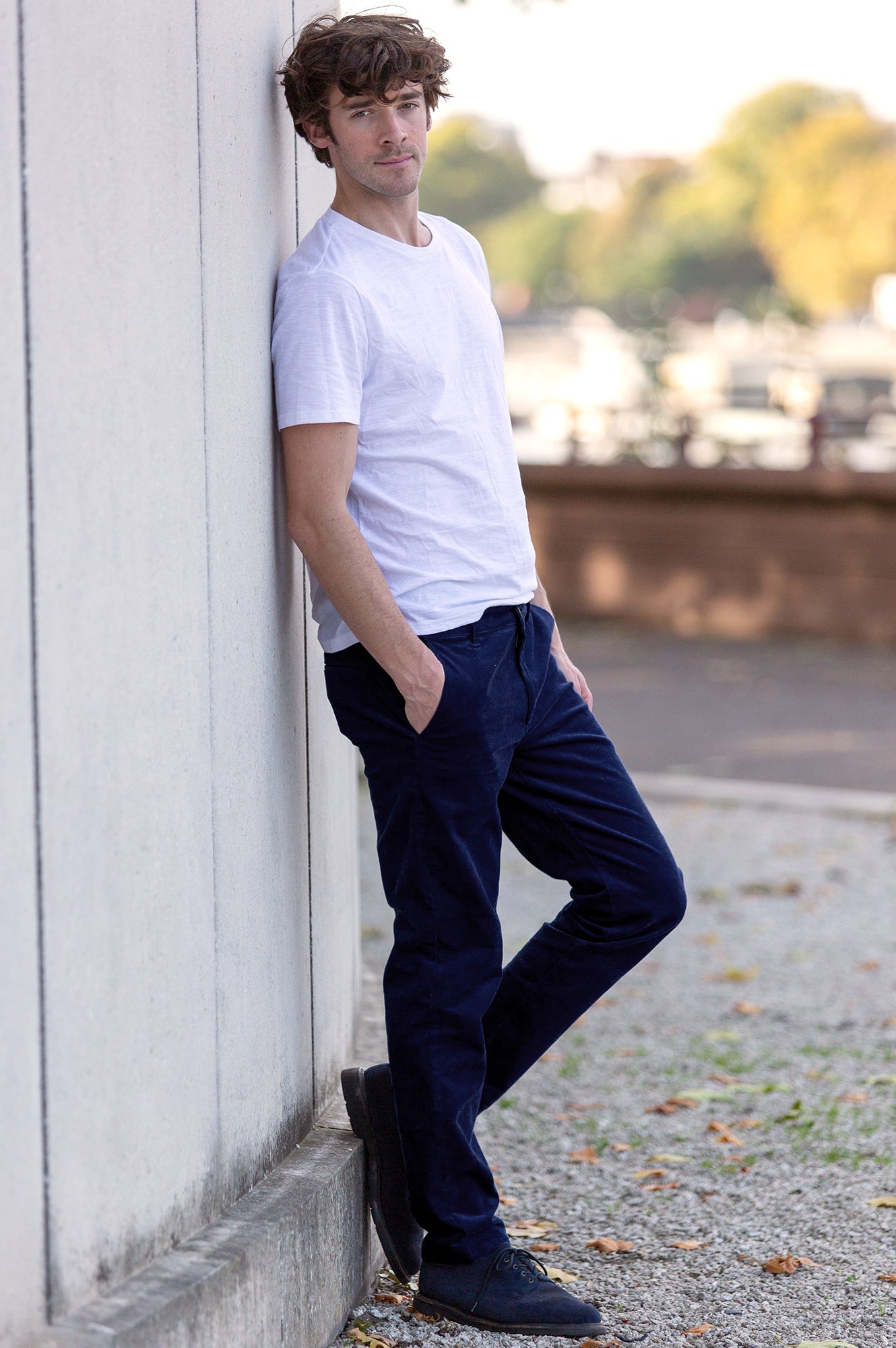 Premium Men's Crew Neck T-Shirt | Soft Cotton White Tee for Casual Wear & Everyday Comfort | Perfect for Work, Gym & Outings