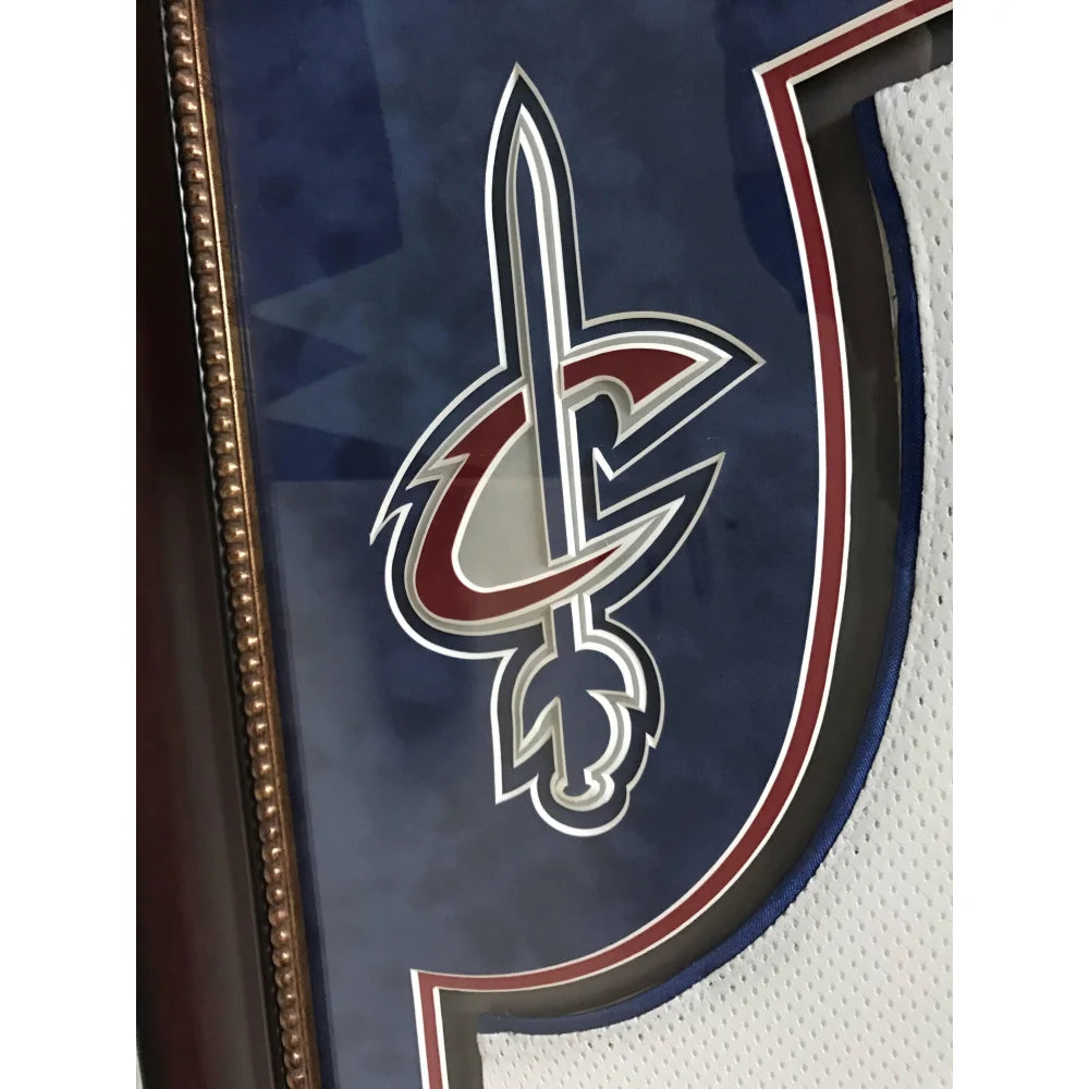 LeBron James Signed 2006 NBA All-Star Game Framed Jersey with UDA COA #D/123 - Cleveland Cavaliers Autographed Memorabilia - Perfect for Sports Collectors & Man Cave Decor