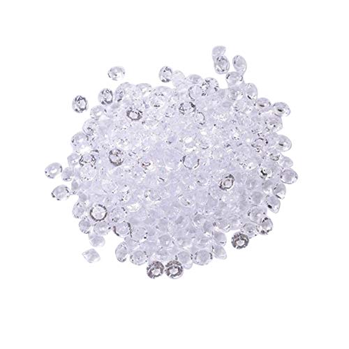 1000pcs White Plastic Nail Drill Bits & Clear Acrylic Nail Stickers Set - Professional Manicure Tools for Nail Art, Salon, DIY Home Use (Multicolor, One Size)