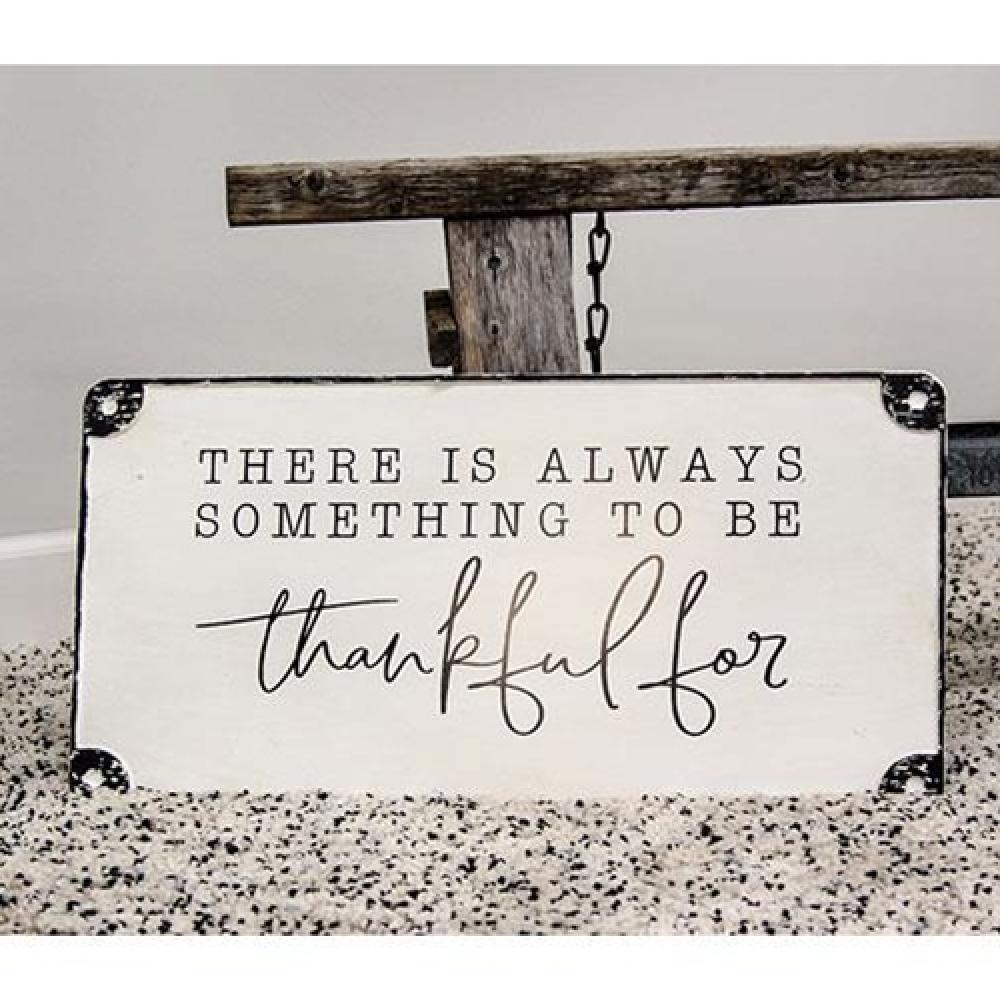 Always Something to Be Thankful For