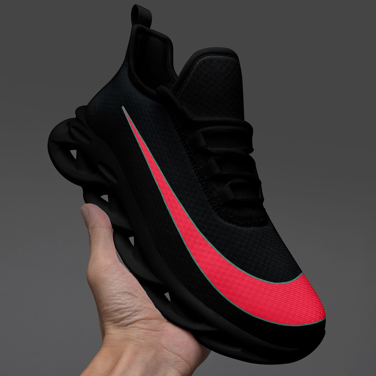 Custom Maxsoul Personalized Sneakers - Breathable Lightweight Running Shoes for Men & Women | Perfect for Gym Workouts, Jogging & Casual Wear (Model FN003 E020109)