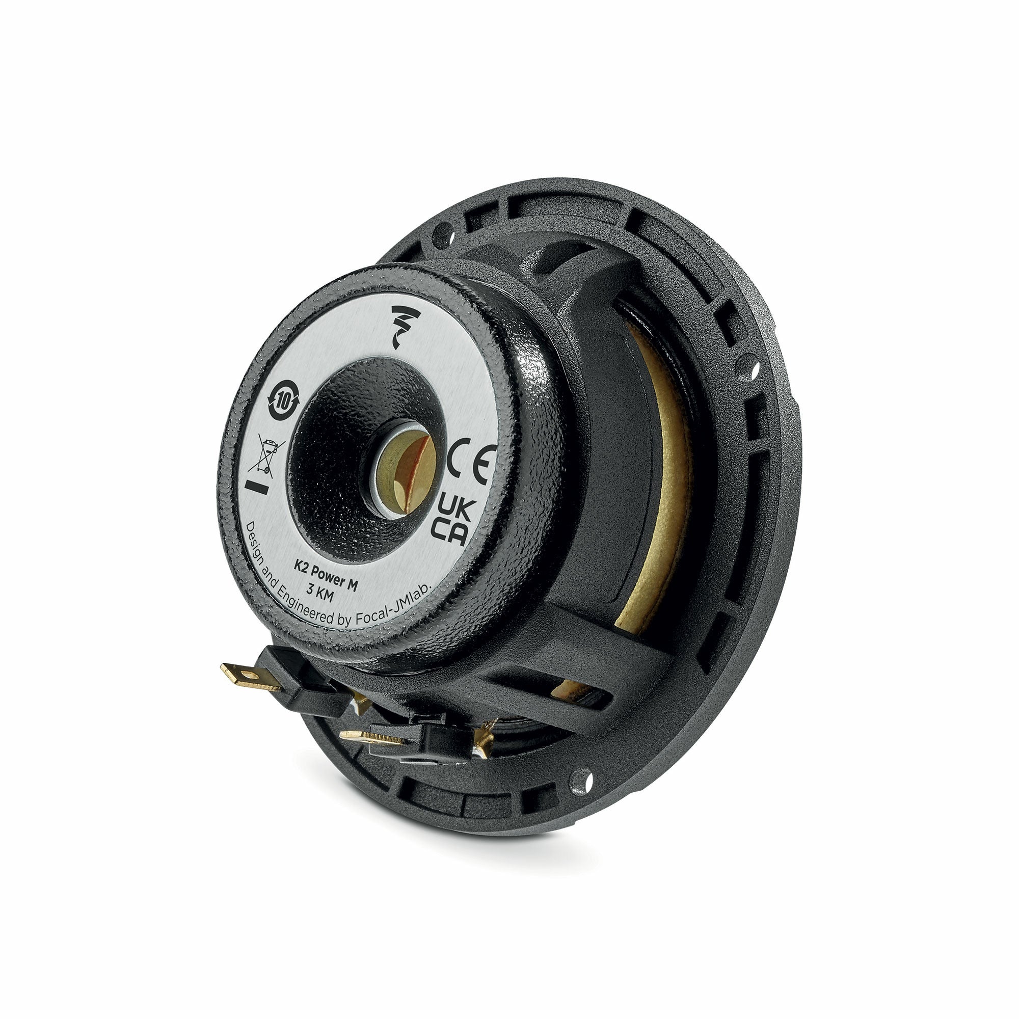 Focal 3 KM K2M 3 Mid Range Car Audio Speakers - High Performance Mid-Bass Drivers for Car Stereo & Home Theater Systems