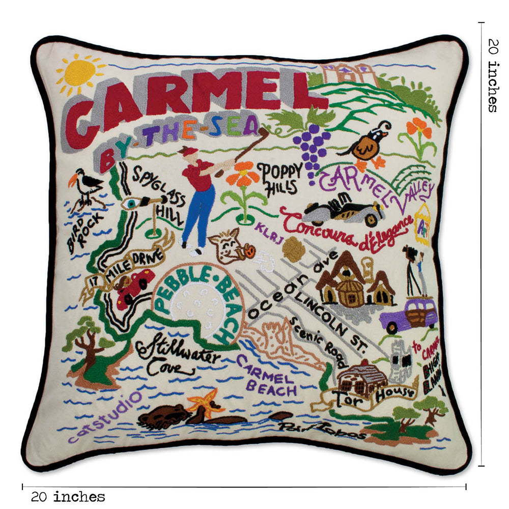 Hand Embroidered Bohemian Pillow Cover - 18x18 Inch Decorative Throw Pillow for Sofa, Bed & Couch | Boho Chic Home Decor, Living Room Accent Pillow