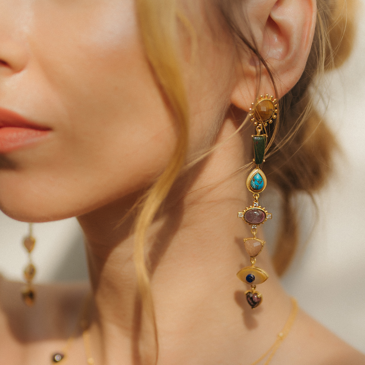 Stylish Feel Good Statement Earrings and Bracelet Set for Women | Boho Chic Jewelry Gift | Perfect for Parties, Weddings & Everyday Wear