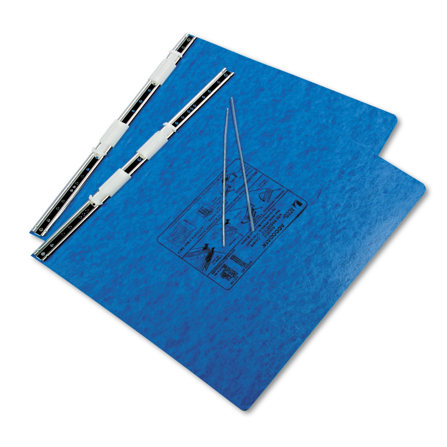 ACCO Presstex Binder Covers with Storage Hooks - 2-Post Design, 6-Capacity (14.88