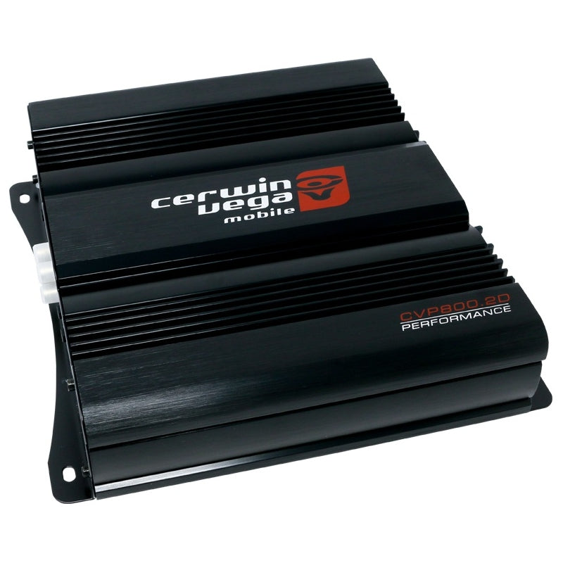 Cerwin Vega CVP8002D CVP Series 2-Channel Amplifier - 2 Ohm Stable, Class A/B, High Power Car Audio Amp for Cars, Trucks & Boats